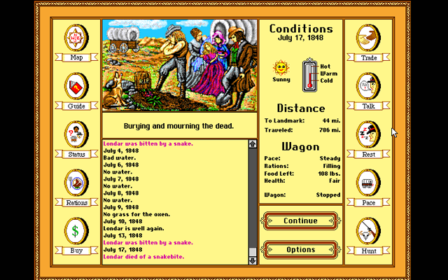 The Oregon Trail Deluxe Screenshot