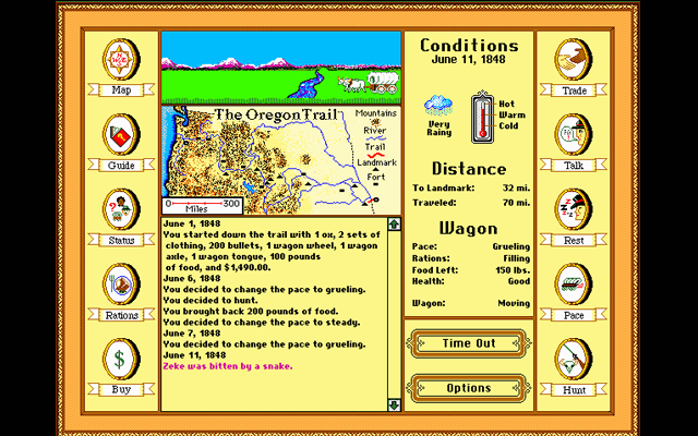 The Oregon Trail Deluxe Screenshot