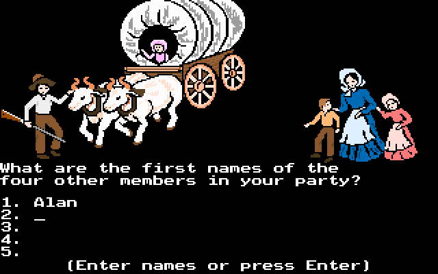 The Oregon Trail Screenshot