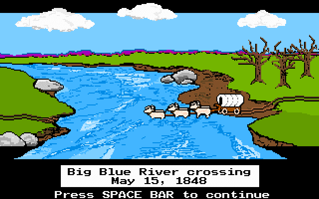 The Oregon Trail Screenshot