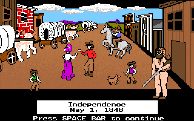 The Oregon Trail Screenshot